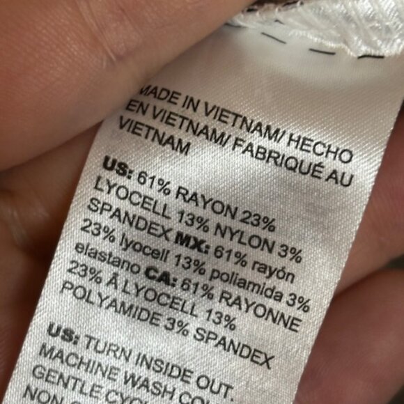 Chico's Dress Women's Size Small Houndstooth Ponte Tunic Knit Chicos 0 - Picture 4 of 4